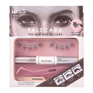 Kiss Falscara Eyelashes vs Lilac St Lashes vs FlutterHabit Lashes